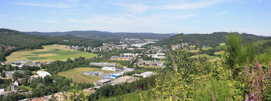 Blick auf Kredenbach